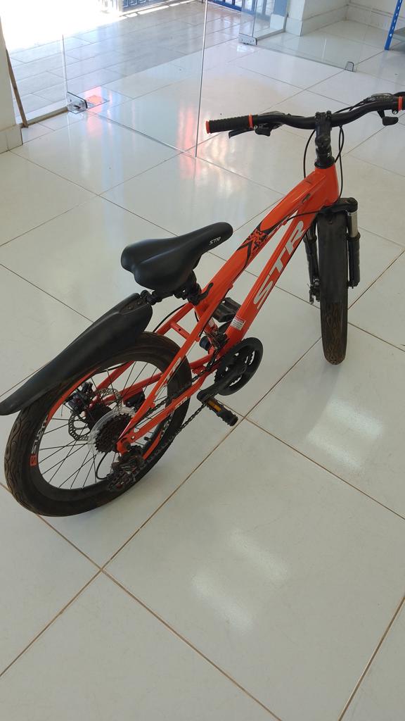 Bicicleta Marca Str Aro 20 Modelo Iron X20 Usado En Buen Estado Acc Cambios ShimanoAmortiguadorGuardabarrosDoble Freno A Disco